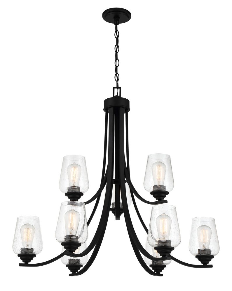 9 LIGHT CHANDELIER FIXTURE