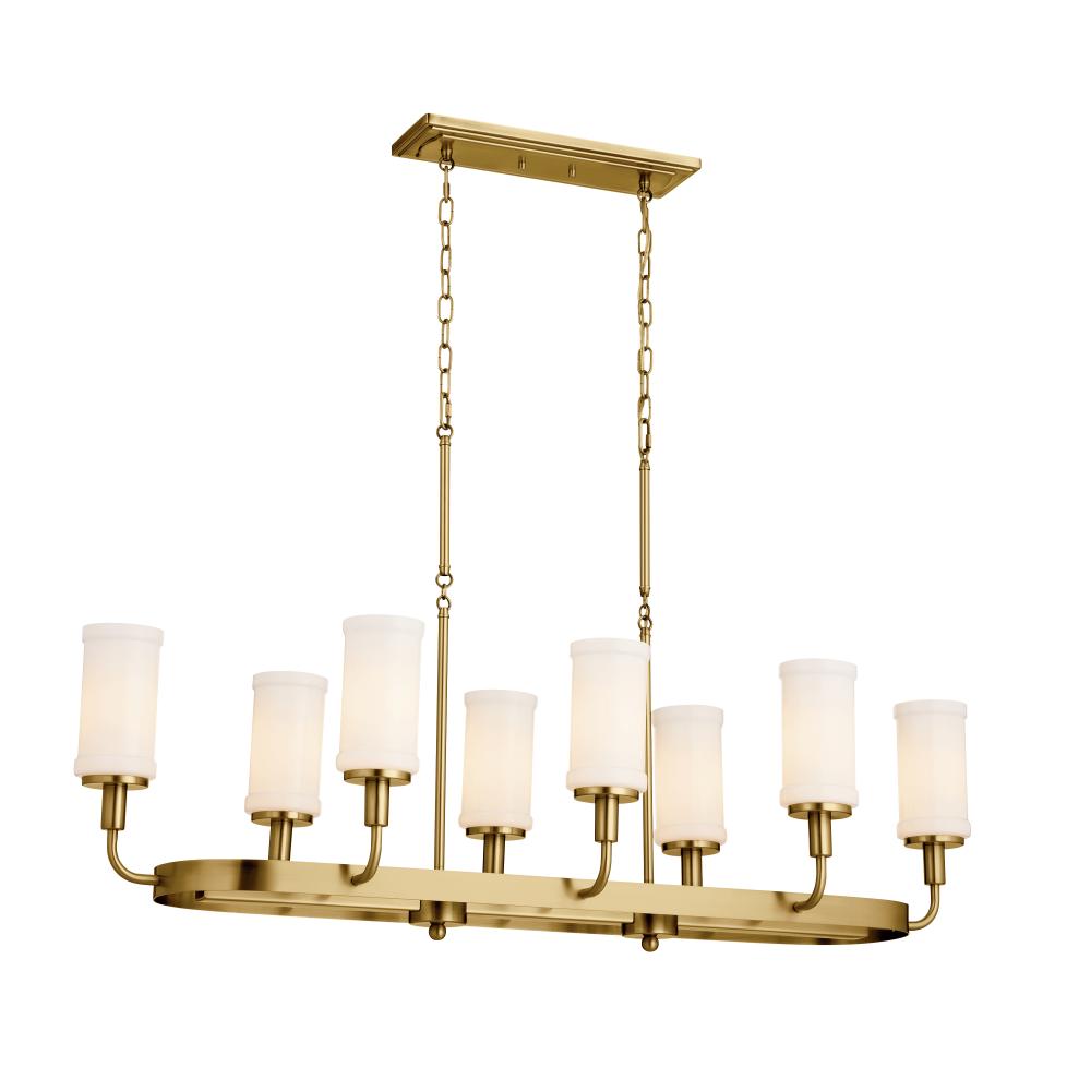 Linear Chandelier 8Lt