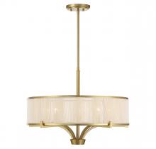 Savoy House 1-7751-5-322 - Wynwood 5-Light Chandelier in Warm Brass