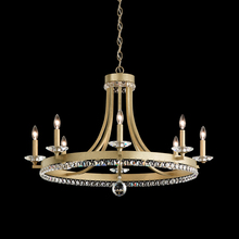 Schonbek 1870 ER1008N-23S - Early American 8 Lights 110V Chandelier in Etruscan Gold with Clear Crystals from Swarovski