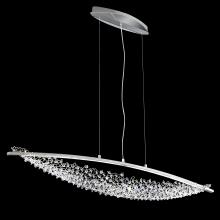 Schonbek 1870 SHK300N-SS1S - Amaca 52in LED 3000K 120V Linear Pendant in Stainless Steel with Clear Crystals from Swarovski