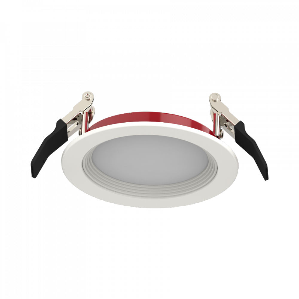 DOWNLIGHTS,DOWNLIGHTS RESIDENTIAL 4" FIRE RATED WAFER 11W 5CCT CRI90 BAFFLE ROUND 120V WAFER 1
