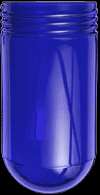 Vaporproof, Globe Glass 100 series, Blue