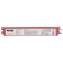 RAB Lighting DRI-10-EMGR-TYPE B - EMERGENCY DRIVER B 50/60HZ 120V-277V FOR T8 LED BYPASS LINEAR TUBES DOUBLE ENDED OR SD