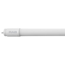 RAB Lighting T8-9.5-48G-840-SD-BYP/2 - LINEAR TUBES 1650 LUMENS T8 9.5W 4 FEET GLASS 80CRI 4000K SINGLE/DOUBLE ENDED BALLAST BYPASS