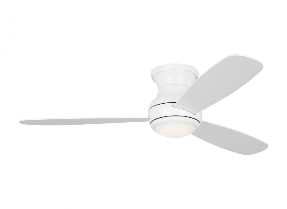 Orbis 52 Inch Indoor/Outdoor Integrated LED Dimmable Hugger Ceiling Fan