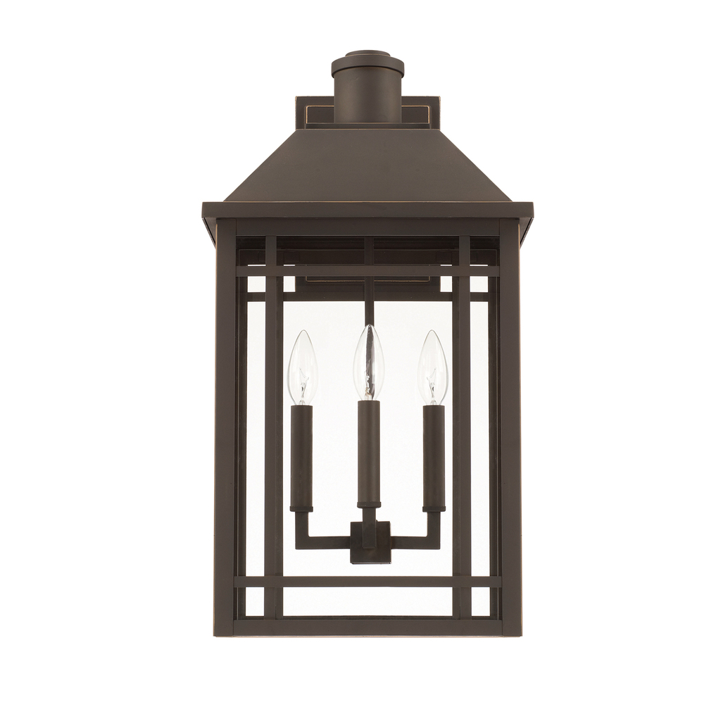 3 Light Outdoor Wall Lantern