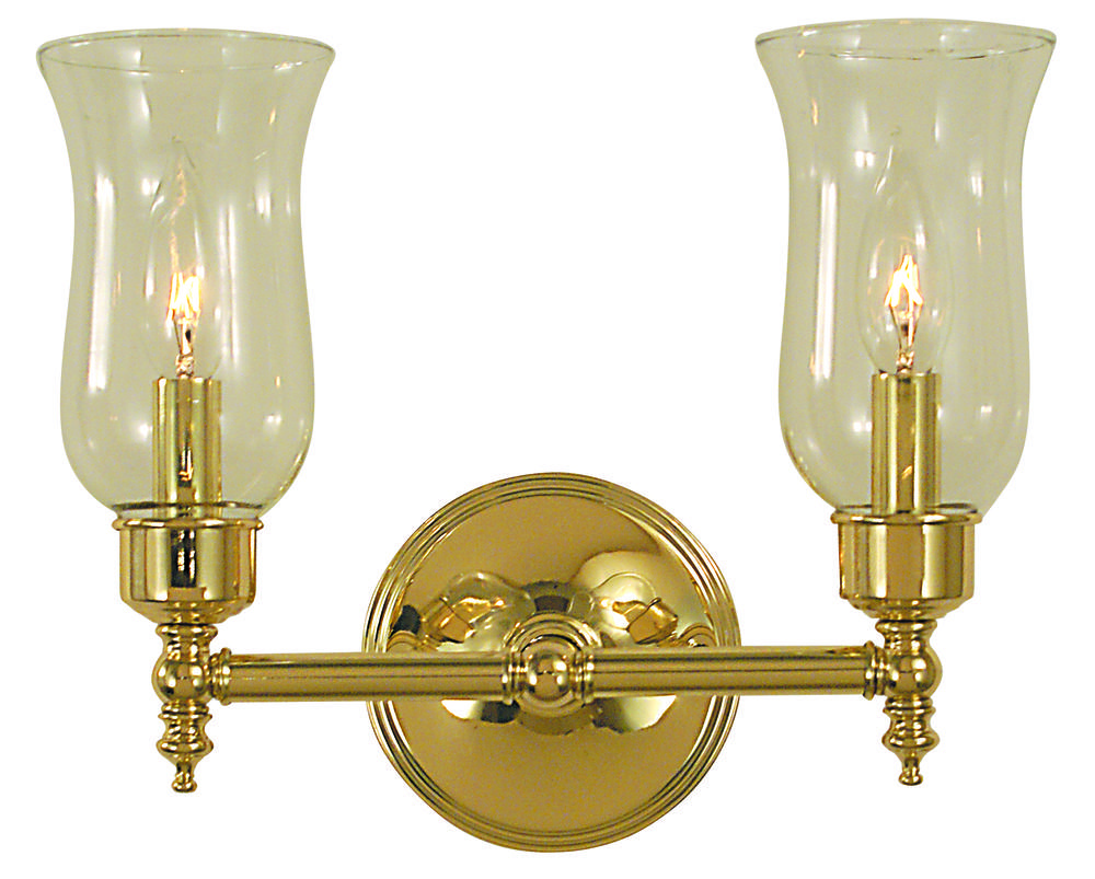 2-Light Brushed Nickel Sheraton Sconce