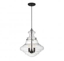 Savoy House Meridian M70058ORB - 3-Light Pendant in Oil Rubbed Bronze
