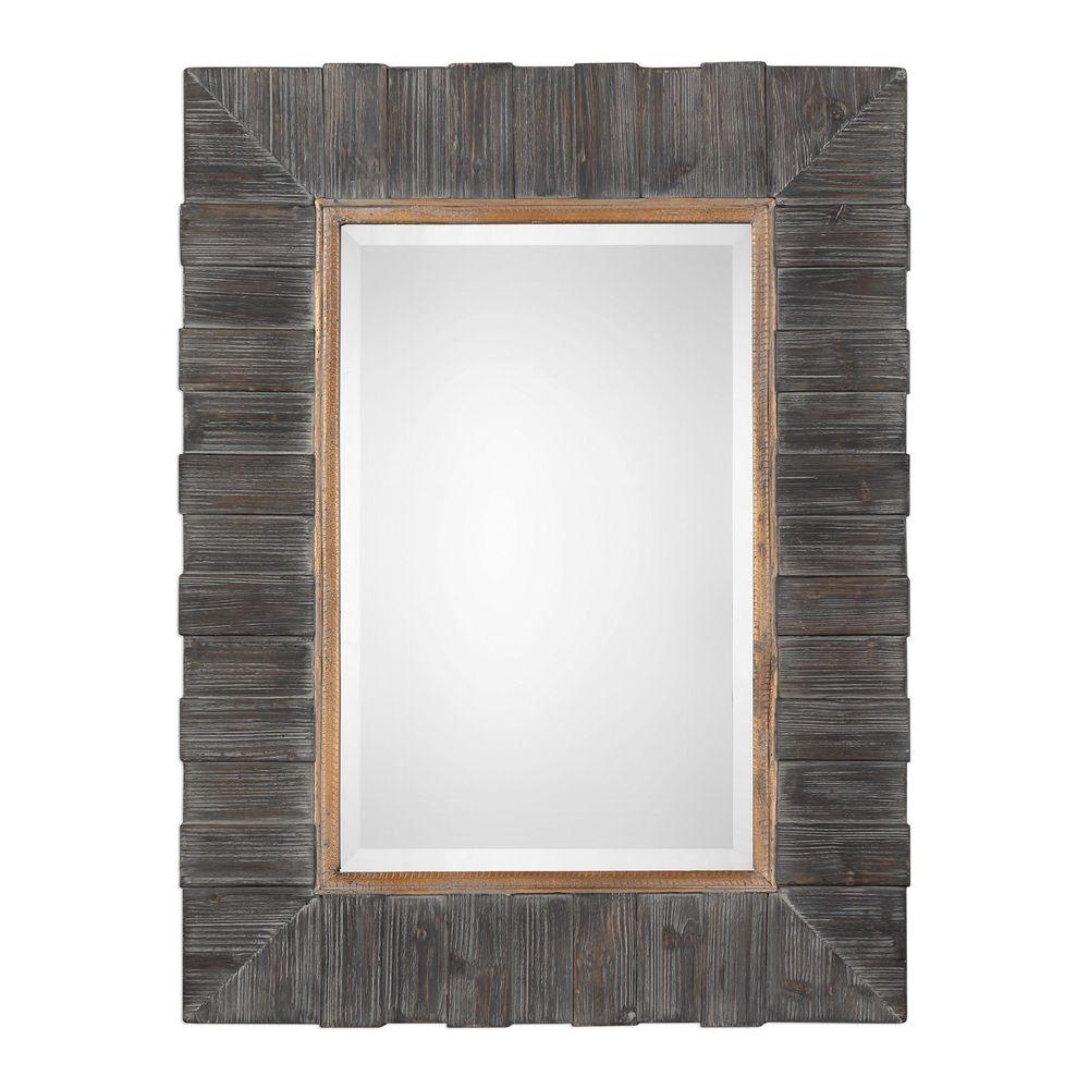 Uttermost Mancos Rustic Wood Mirror