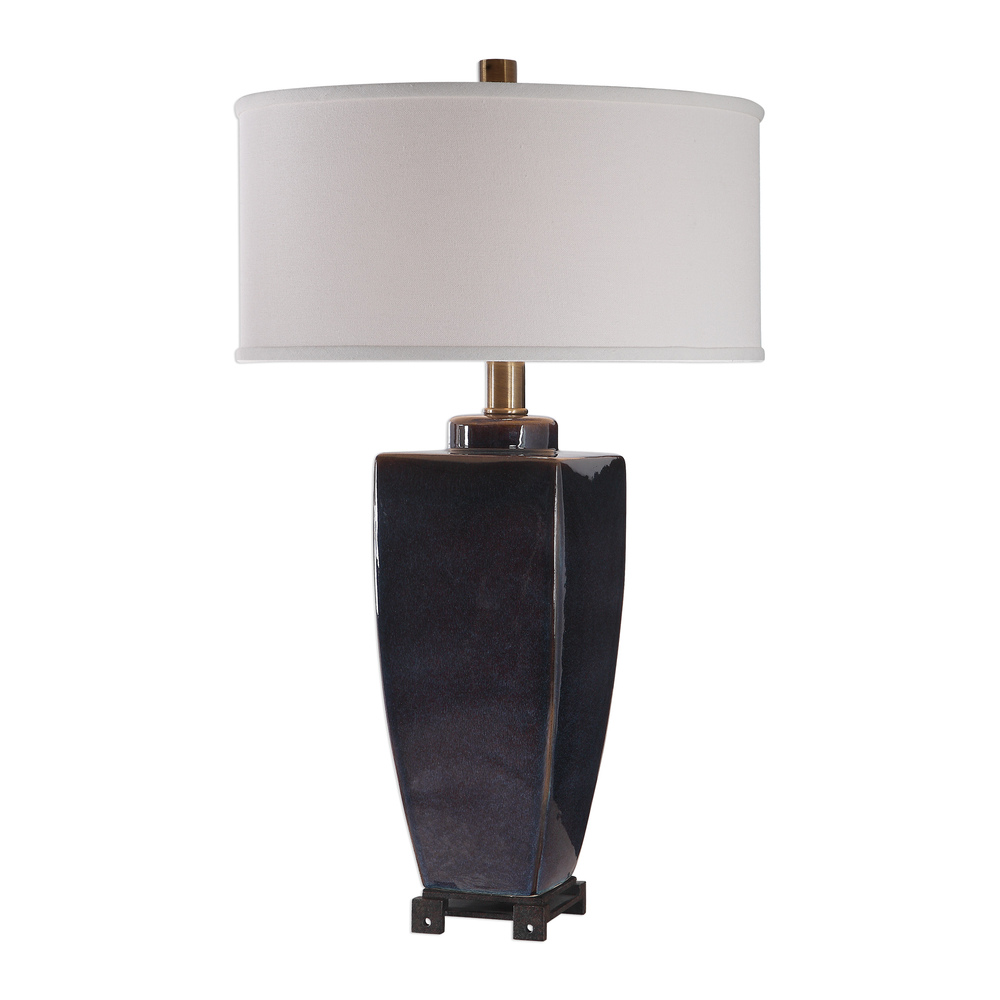Uttermost Wilford Midnight Blue Table Lamp
