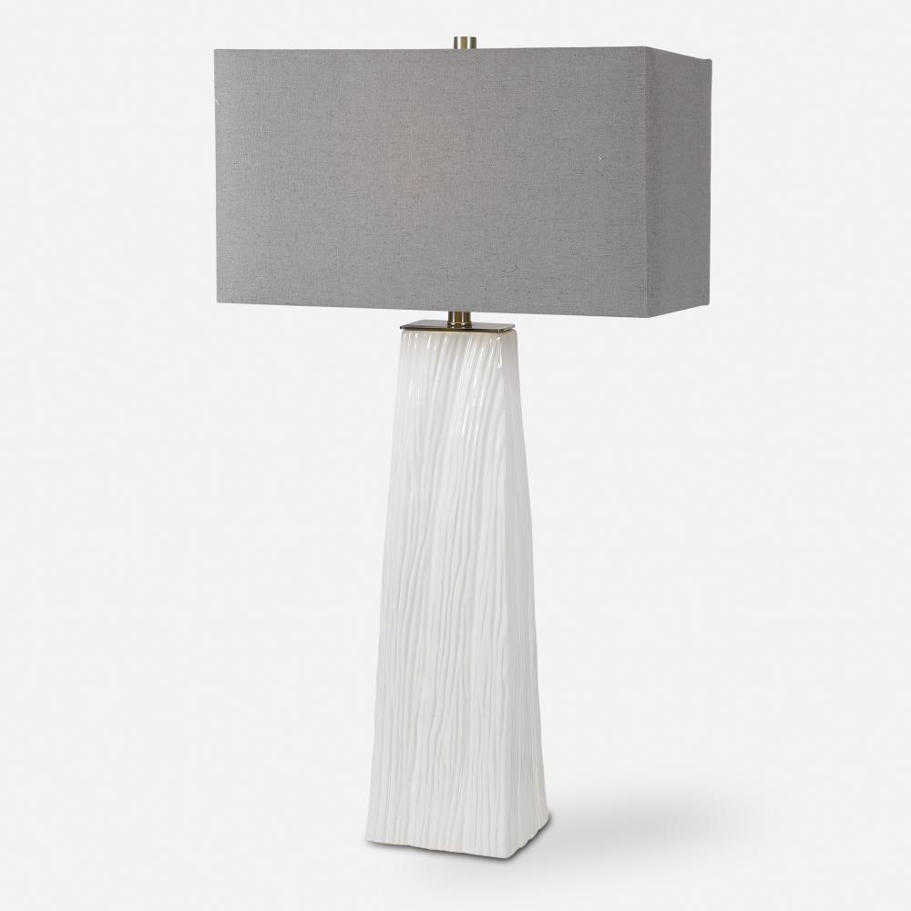Uttermost Sycamore White Table Lamp