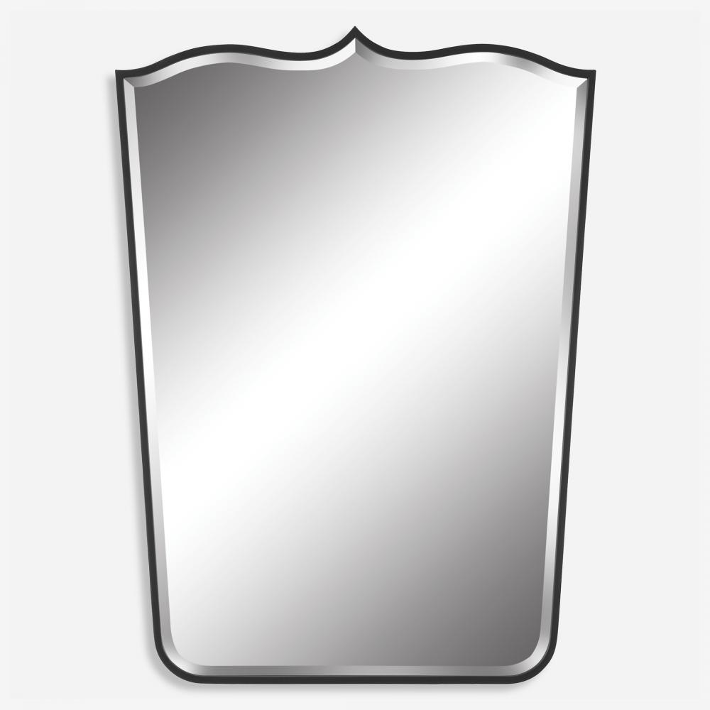 Uttermost Tiara Curved Iron Mirror