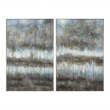 Uttermost 31411 - Uttermost Gray Reflections Landscape Art S/2