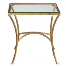 Uttermost 24641 - Uttermost Alayna Gold End Table