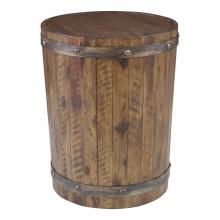 Uttermost 25327 - Uttermost Ceylon Wine Barrel Side Table