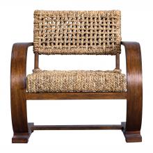 Uttermost 23483 - Uttermost Rehema Natural Woven Accent Chair