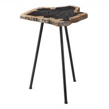 Uttermost 25461 - Uttermost Mircea Petrified Wood Accent Table
