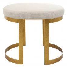 Uttermost 23698 - Uttermost Infinity Gold Accent Stool