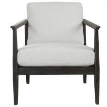 Uttermost 23696 - Uttermost Brunei White Accent Chair