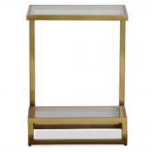 Uttermost 22913 - Uttermost Musing Brushed Brass Accent Table