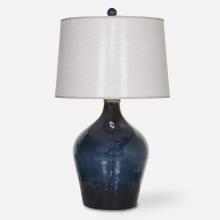 Uttermost 27104 - Uttermost Lamone Blue Glass Lamp
