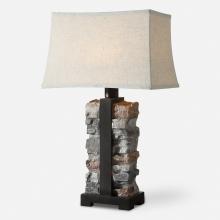 Uttermost 27806-1 - Uttermost Kodiak Stacked Stone Lamp
