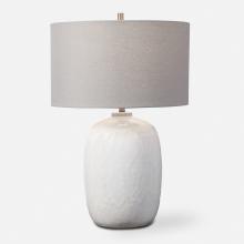 Uttermost 28390-1 - Uttermost Winterscape White Glaze Table Lamp