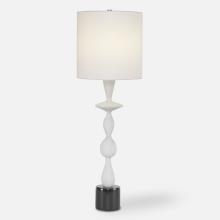 Uttermost 29796-1 - Uttermost Inverse White Marble Table Lamp
