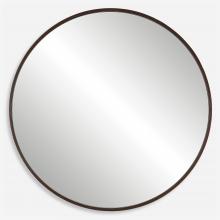 Uttermost 09869 - Uttermost Eden Mahogany Round Mirror