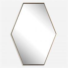 Uttermost 09894 - Uttermost Ankara Brass Hexagon Mirror